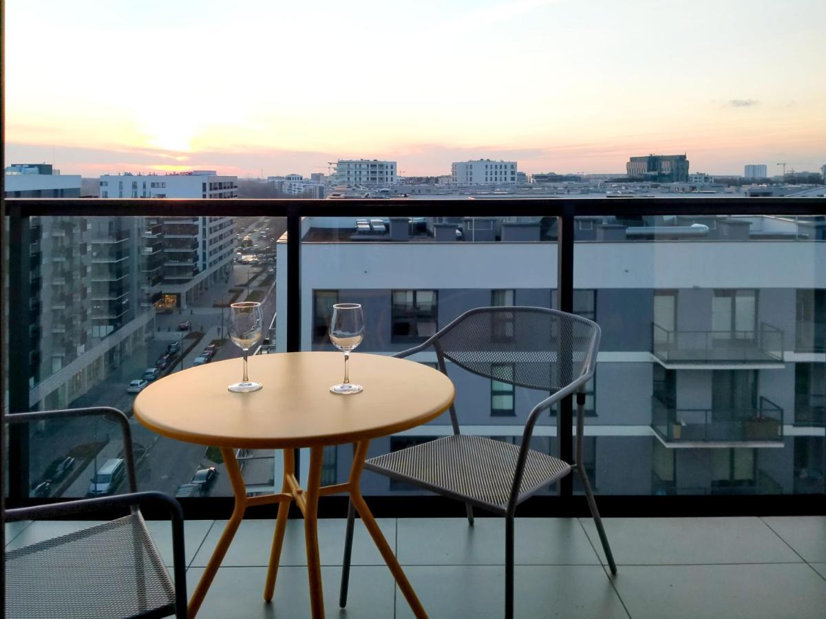 Apartament 9, Z Oddzielna Sypialnia! Varsó Kültér fotó